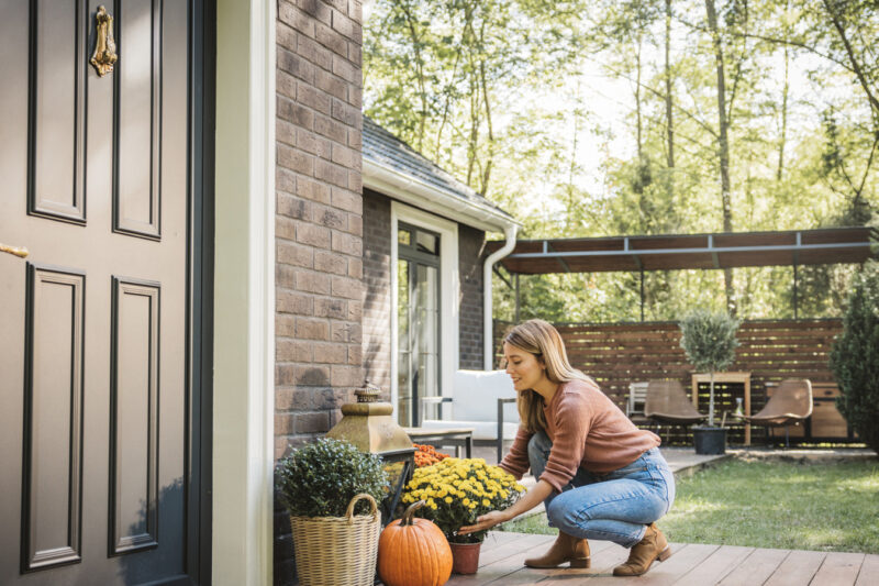Revamp Your Dated Front Door with a Wood Plank DIY Upgrade in 2026